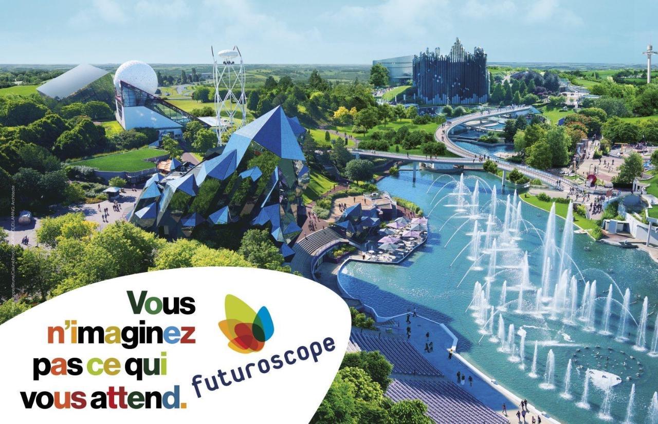 Loveyou Villalunoterie Futuroscope Piscine Spa 4Pers Oyre Luaran gambar